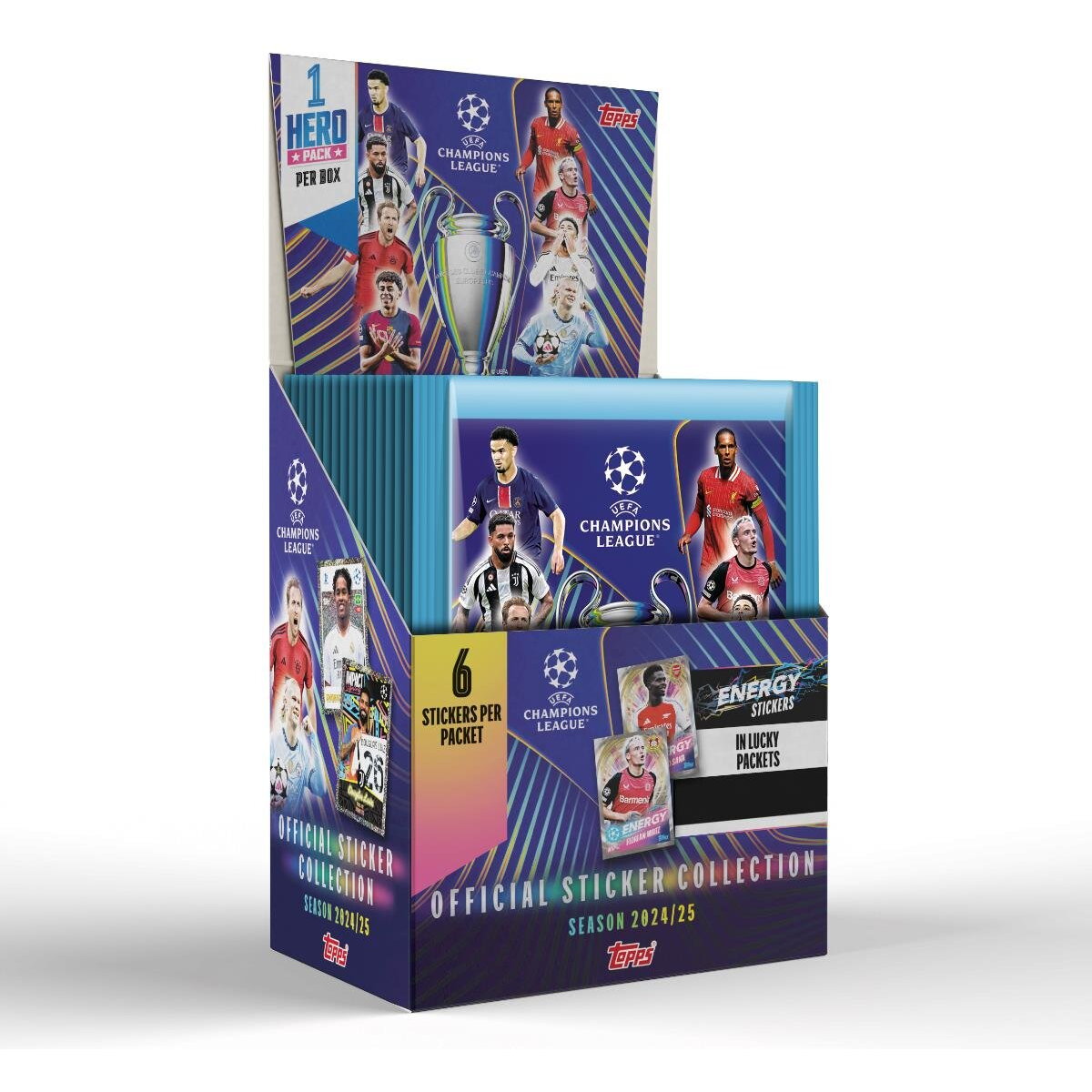 遊戯王 champ hobby League Blue ホビーリーグ　95枚 Cutie 51 pachete abtibilduri - Topps 2025 UEFA Champions League