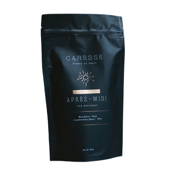 Caresse gyógytea, Après Midi, Damaszk rózsával, 105 g