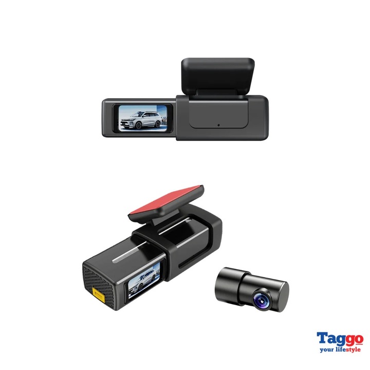 Camera auto 4k UHD + camera spate FULL HD 1080P, WIFI