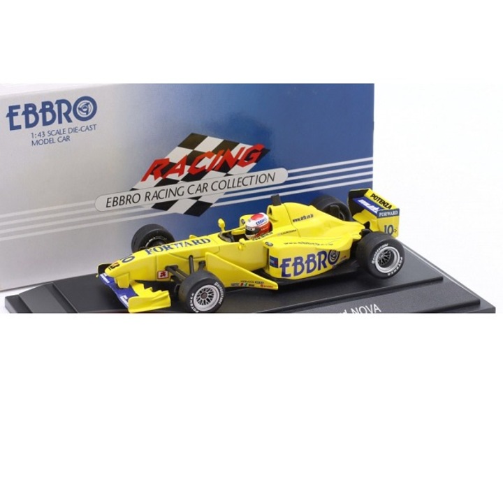 Macheta Formula Nippon Haruki Kurosawa with Nova cu vitrina plexiglass - 1/43 Ebbro