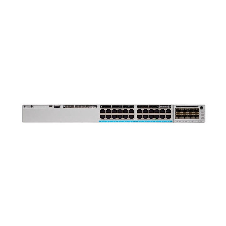 Switch Cisco Catalyst 9300L 24p PoE Network Advantage 4x10G Uplink Grey