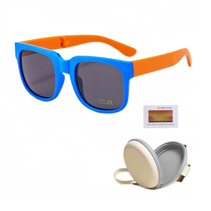 Детски слънчеви очила, UV защита, включително кутия за съхранение