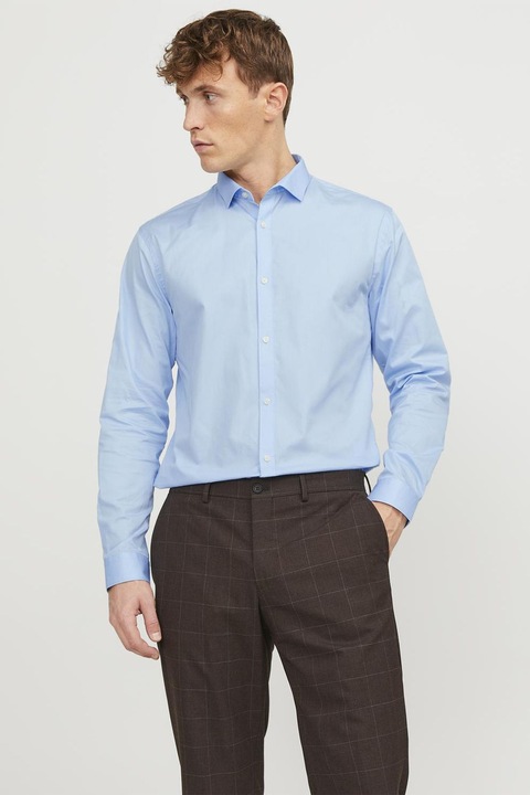 Jack & Jones, Blacardiff szűk fazonú pamuting, Világoskék