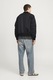 Jack & Jones, Яке бомбър с джобове с капаче, Черен, L
