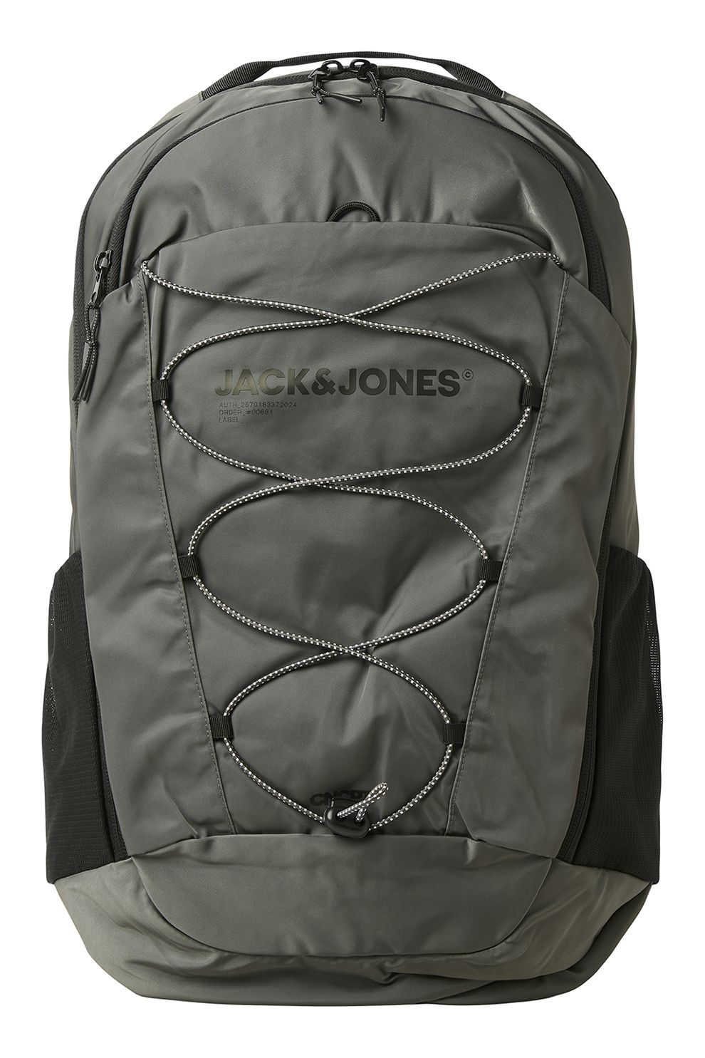 Jack & Jones, Rucsac cu bretele ajustabile, Verde prafuit