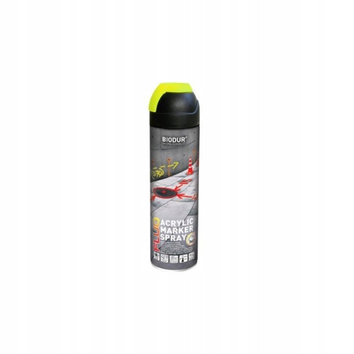 Set 6 Spray De Vopsea, Bkshop, Biodur, Nemetalic, Uz General, Destinat Pentru Metal, Calitate Inalta, Fiabilitate, 500 ml, Galben
