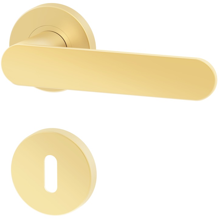 Maner usa model DORO rozeta cheie auriu perlat