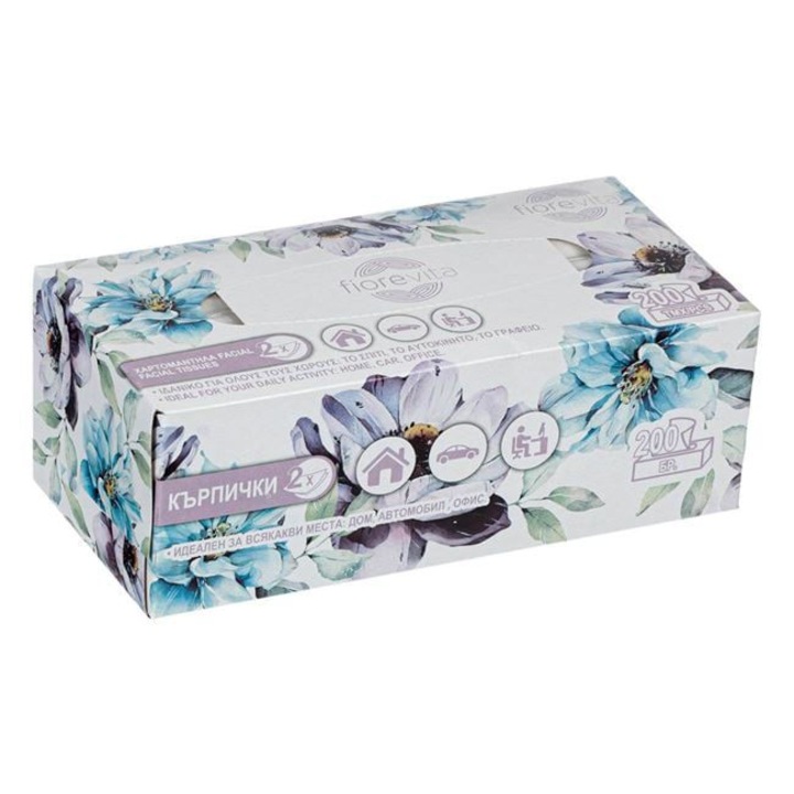 Servetele la Cutie Fiorevita 2 ply - 200buc