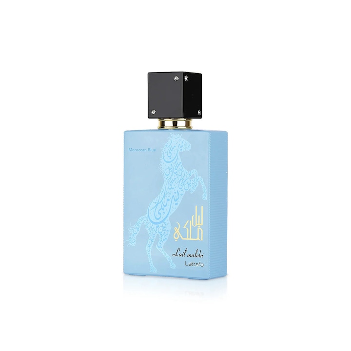 Оригинален арабски парфюм Dubai Lail Maleki Moroccan Blue от Lattafa