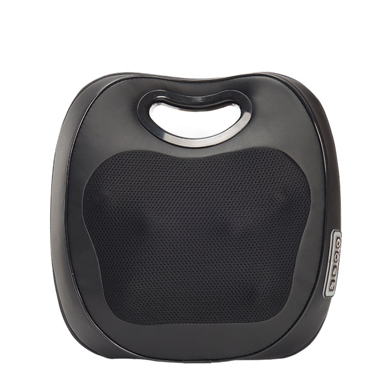 Aparat de masaj, sincronizare inteligenta, framantare si aplicare de caldura, 3 moduri de reglare, 35x35 cm, compact si portabil, pentru gat, spate, solduri, picioare si spate inferior