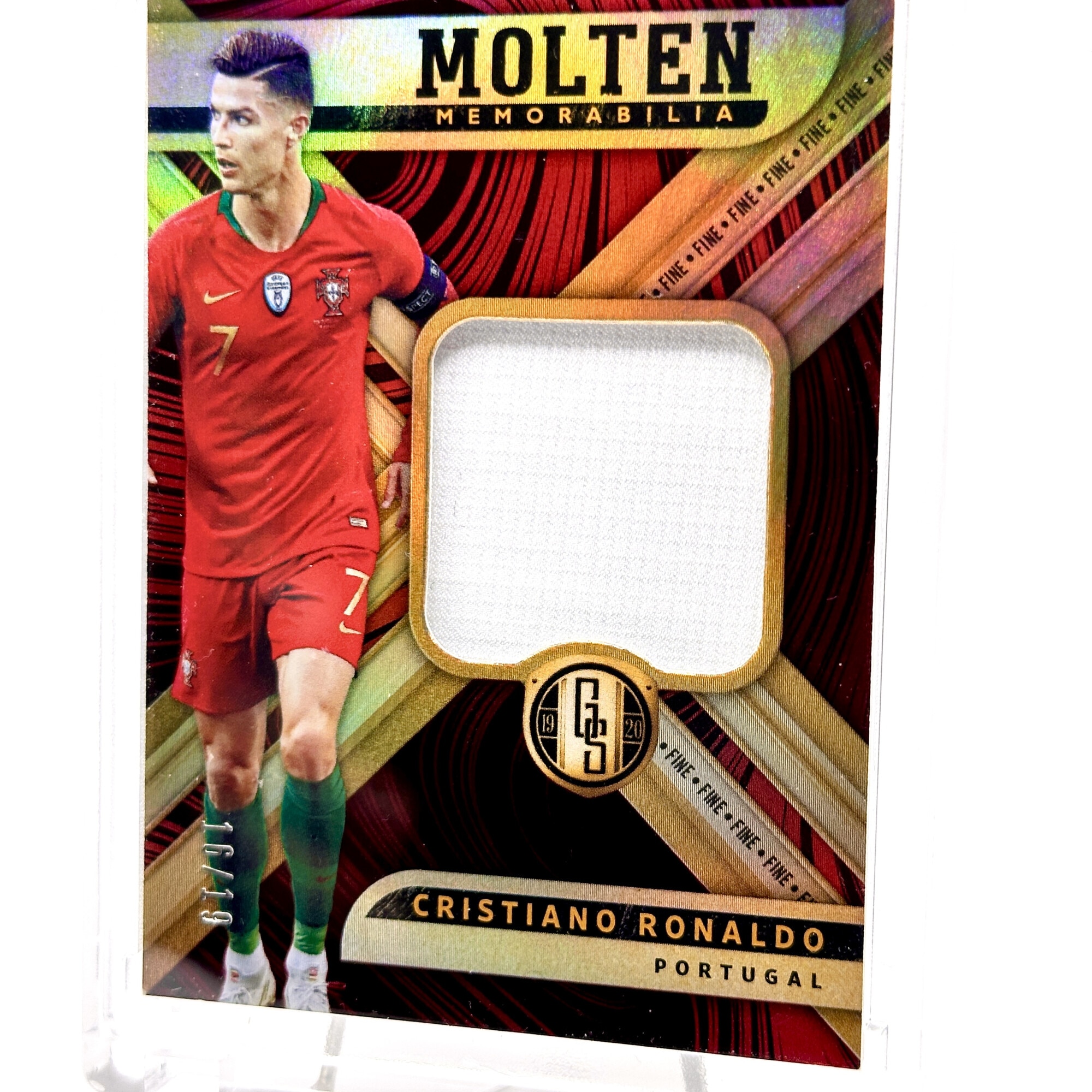 Cartonas de fotbal Panini Cristiano Ronaldo 2019-20 Panini