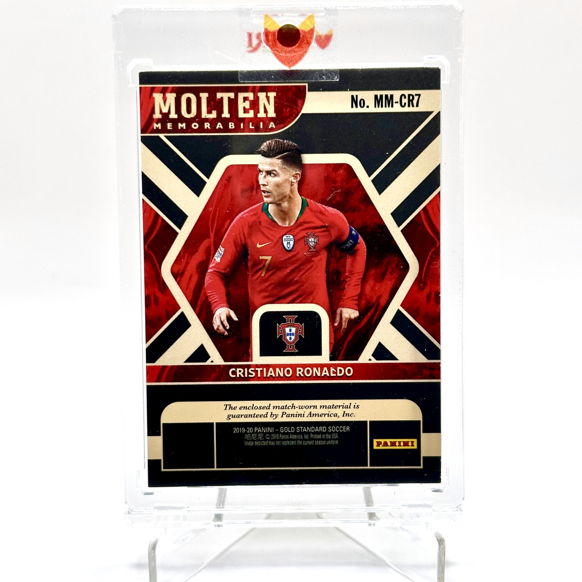 Cartonas de fotbal Panini Cristiano Ronaldo 2019-20 Panini Gold