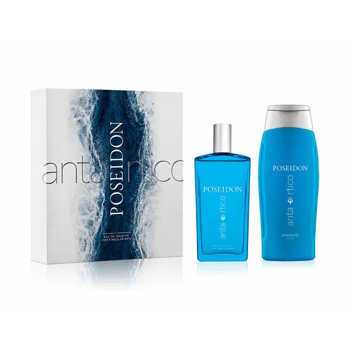 Férfi ajándékkészlet, Eau de toilette, 100ml + tusfürdő 250ml, Antarktisz