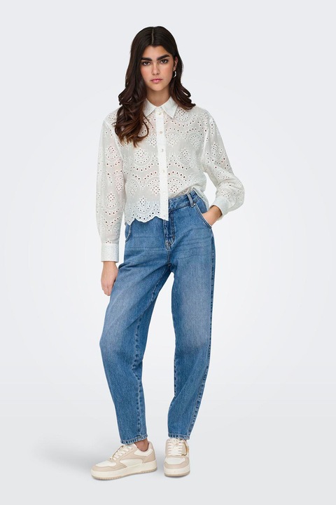 Only, Риза с ажур, Мръснобял