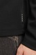 Jack & Jones, Блуза с овално деколте и райе на гърдите, Черен