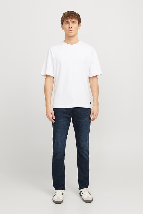 Jack & Jones, Blugi regular fit 300, Albastru inchis