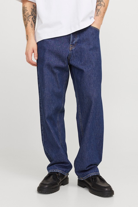 Jack & Jones, Laza fazonú farmernadrág, Tengerészkék