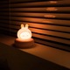 Lampa de noapte, Pitikot®, Model Iepuras, Lampa de Veghe Portabila cu Control Tactil – Pentru copii sau bebelusi - 3 moduri de iluminare - Din Silicon – Lumina Calda - Acumulator 1200 mAh