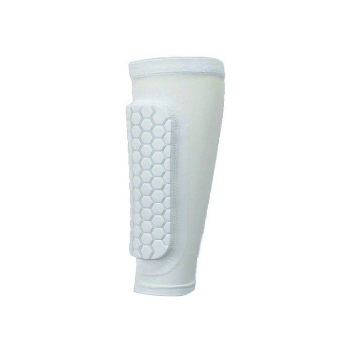 Lábszárvédők, kompressziós borjakhoz, fehér, XL, szett 1 pár