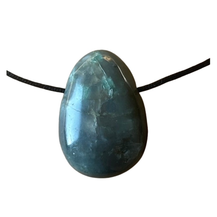 Colier pandantiv Smarald DROP, Druzy, pietre semipretioase