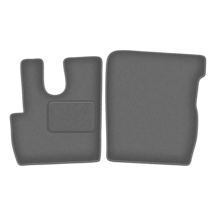 Set covorase auto, 2 bucati, presuri auto, pentru: DAF CF (2014-) camion grafit, Wielganizator