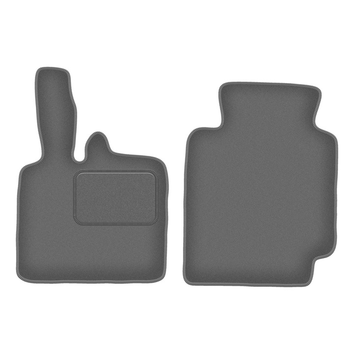 Set covorase auto, 2 bucati, presuri auto, pentru: Smart ForTwo I (1998-2007) hatchback grafit, Wielganizator