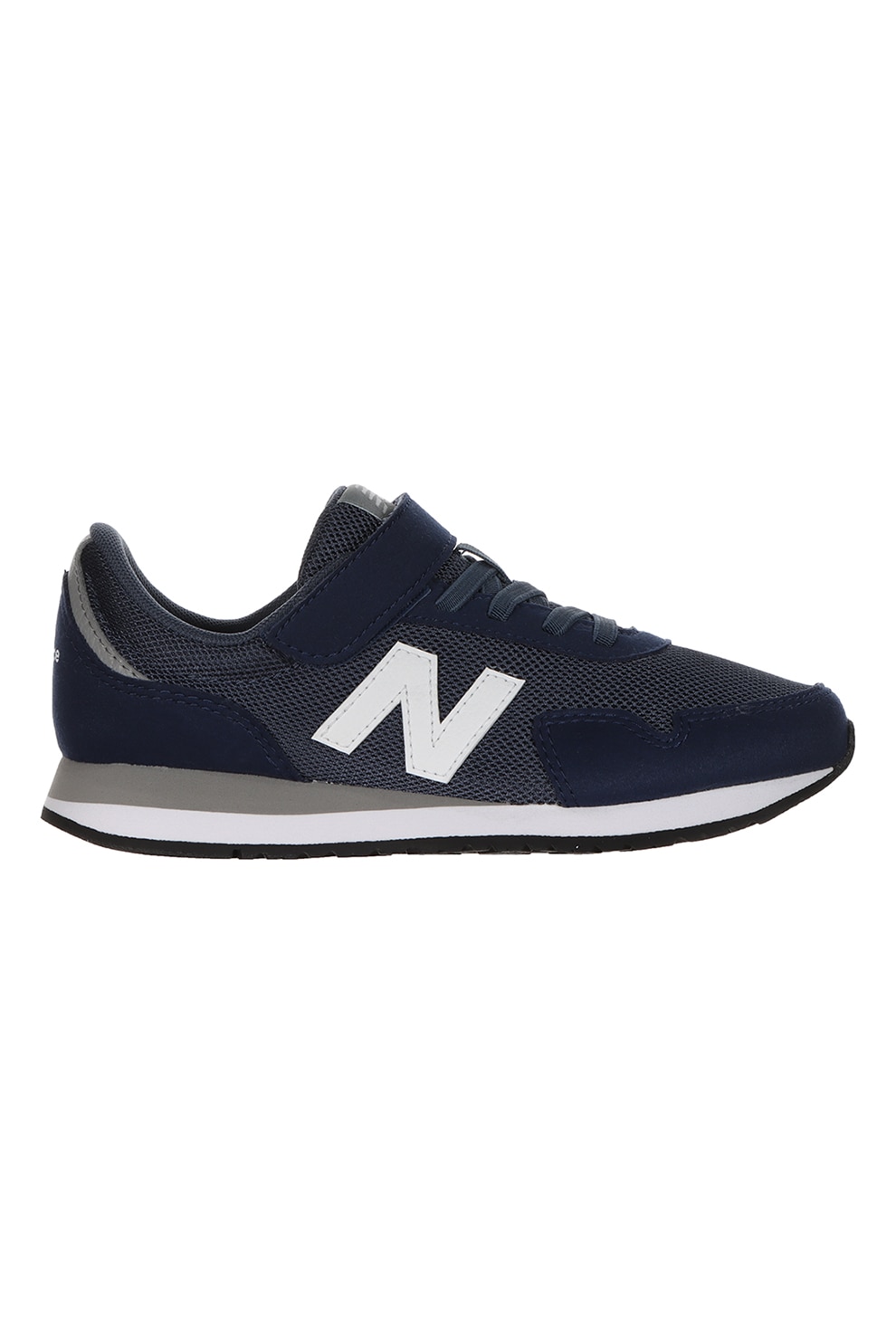 New Balance, Pantofi sport Classics 323, Negru, Albastru inchis, Alb optic, 28 EU