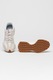 New Balance, Спортни обувки 327 с кожа и велур, Слонова кост/Лилав
