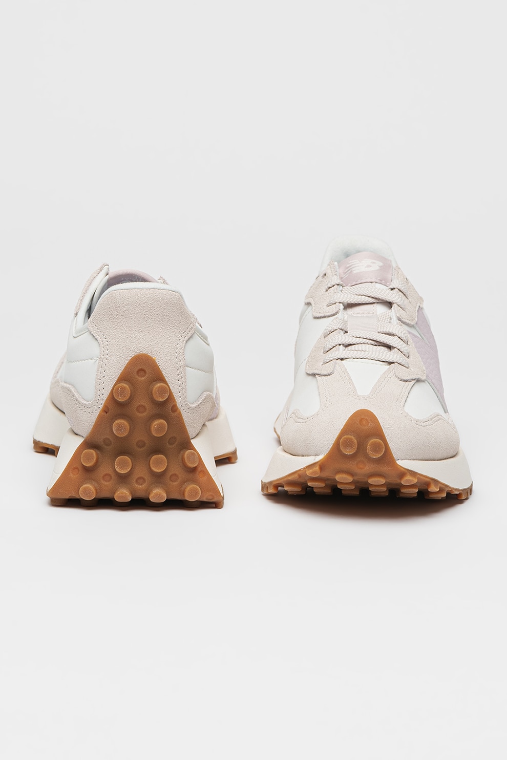 New Balance, Pantofi sport cu garnituri de piele si piele intoarsa