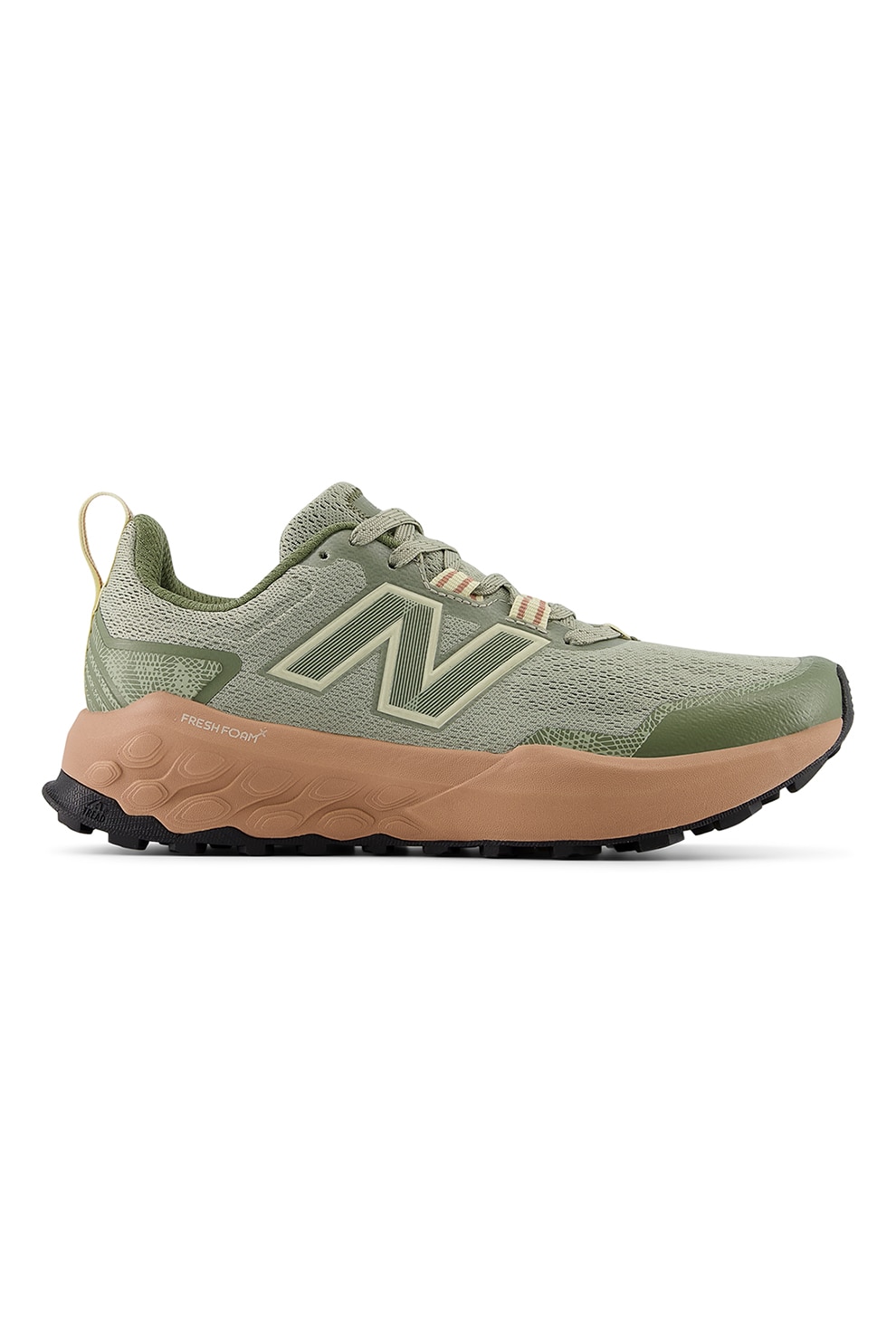 New Balance, Pantofi Garoe V2 din material textil, pentru alergare, Verde deschis, 6