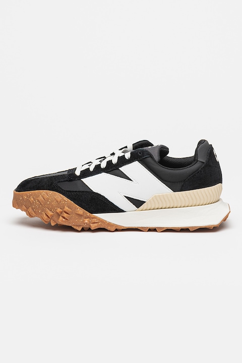 New Balance, Маратонки XC72 с велур, Бял/Черен