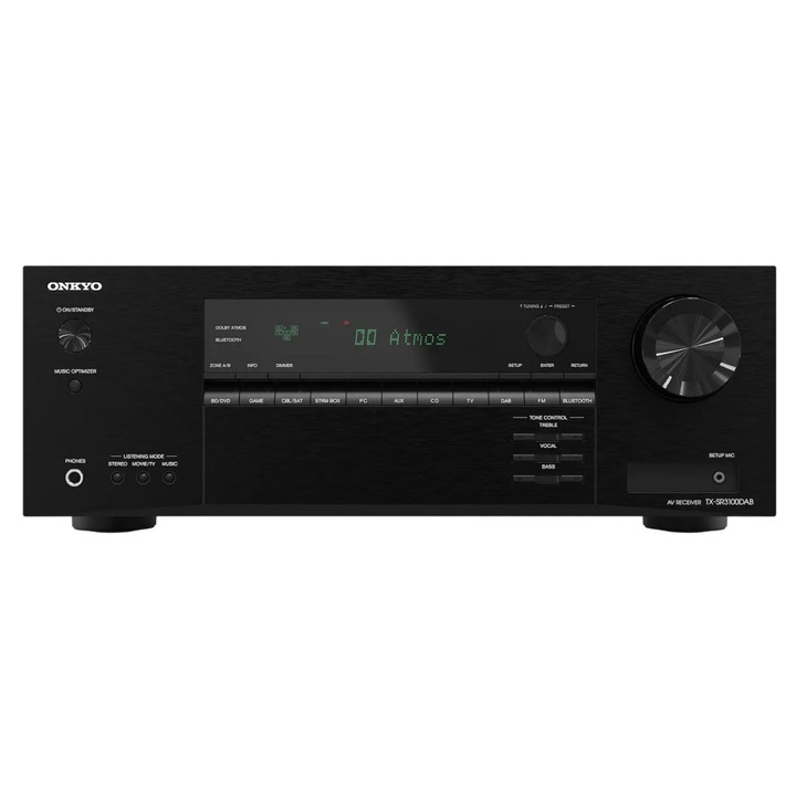 Amplituner Onkyo TX-SR3100 5.2-kanałowy Dolby Atmos DTS X Bluetooth Czarny