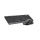 Tastatura wireless A4Tech FGS1035Q, gri, set tastatura + mouse, 2,4GHz