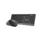 Tastatura wireless A4Tech FGS1035Q, gri, set tastatura + mouse, 2,4GHz