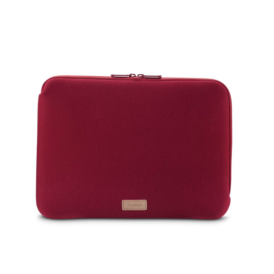 Geanta laptop Hama Jersey, 13,3"-14,1", Bordaux, 370x270x15mm