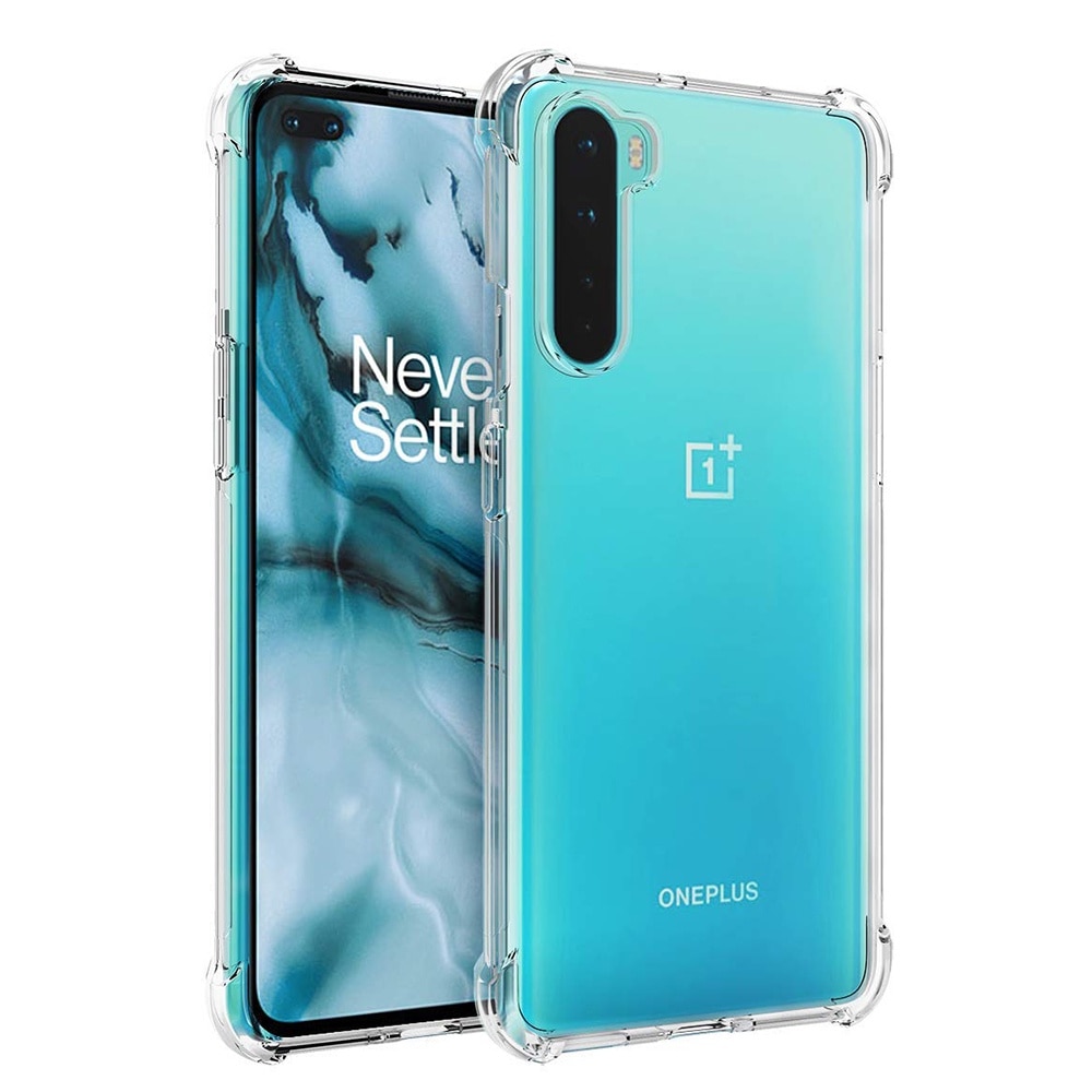 Husa pentru OnePlus Nord 5G - Shockproof Clear Silicone - Clear