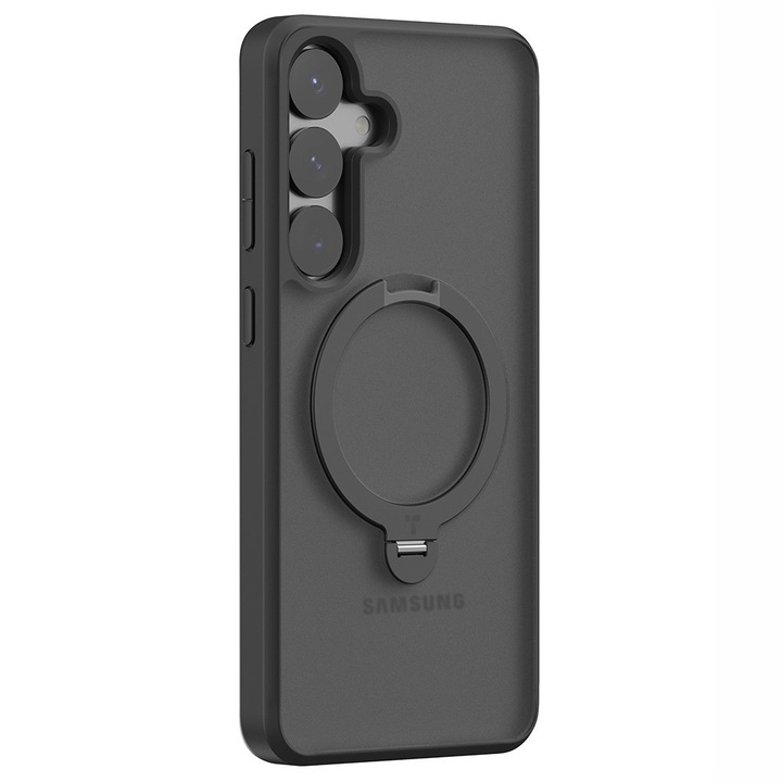 Husa Protectie pentru Samsung Galaxy S25, Z54, Lexgard, Deep Dark