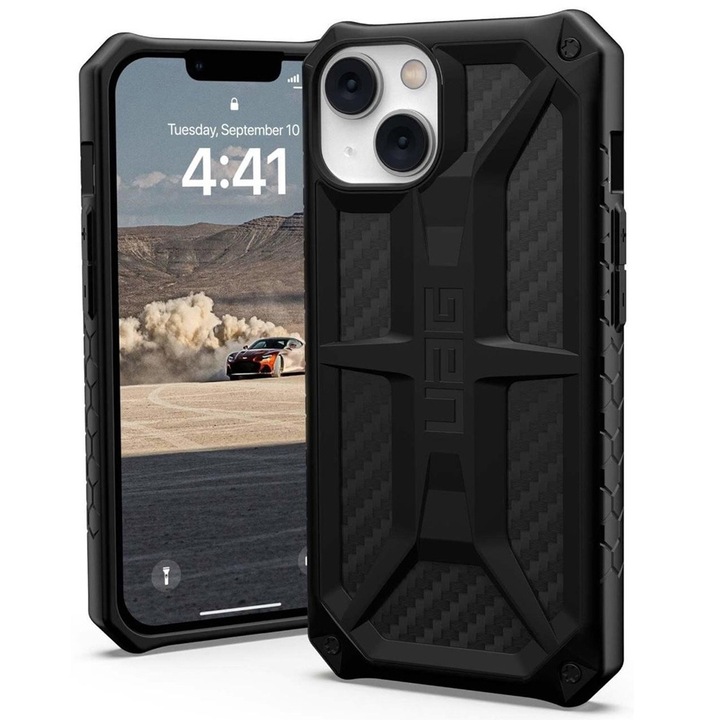 Husa de protectie pentru iPhone 14 - UAG Monarch, Negru