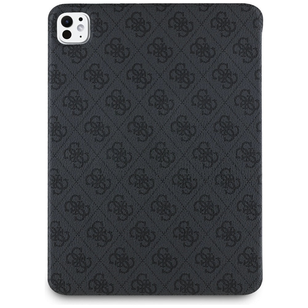 Husa protectie Guess Magnetic 4G Logo Mare, neagra, pentru iPad Pro 11" 2024