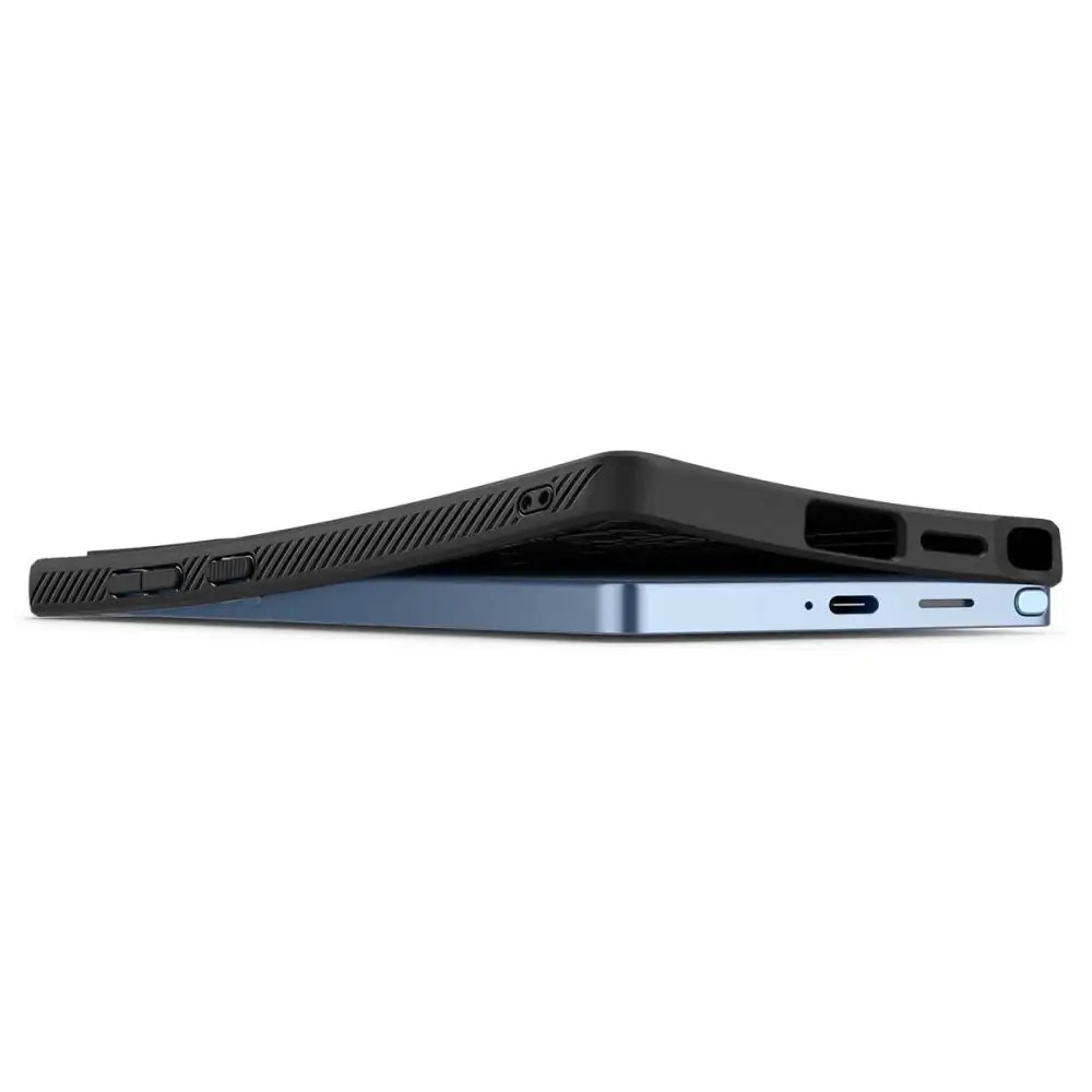 Husa de telefon pentru Samsung Galaxy S25 Ultra, Spigen, TPU, negru