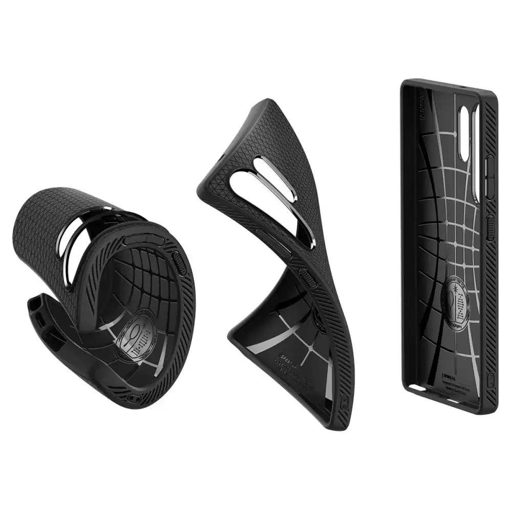 Husa de telefon pentru Samsung Galaxy S25 Ultra, Spigen, TPU, negru