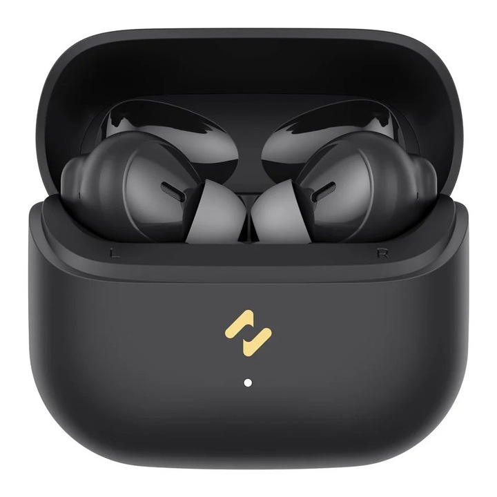 Havit TW982 vezeték nélküli TWS fejhallgató, 13 mm, Bluetooth 5.4, fekete, 3,9 g