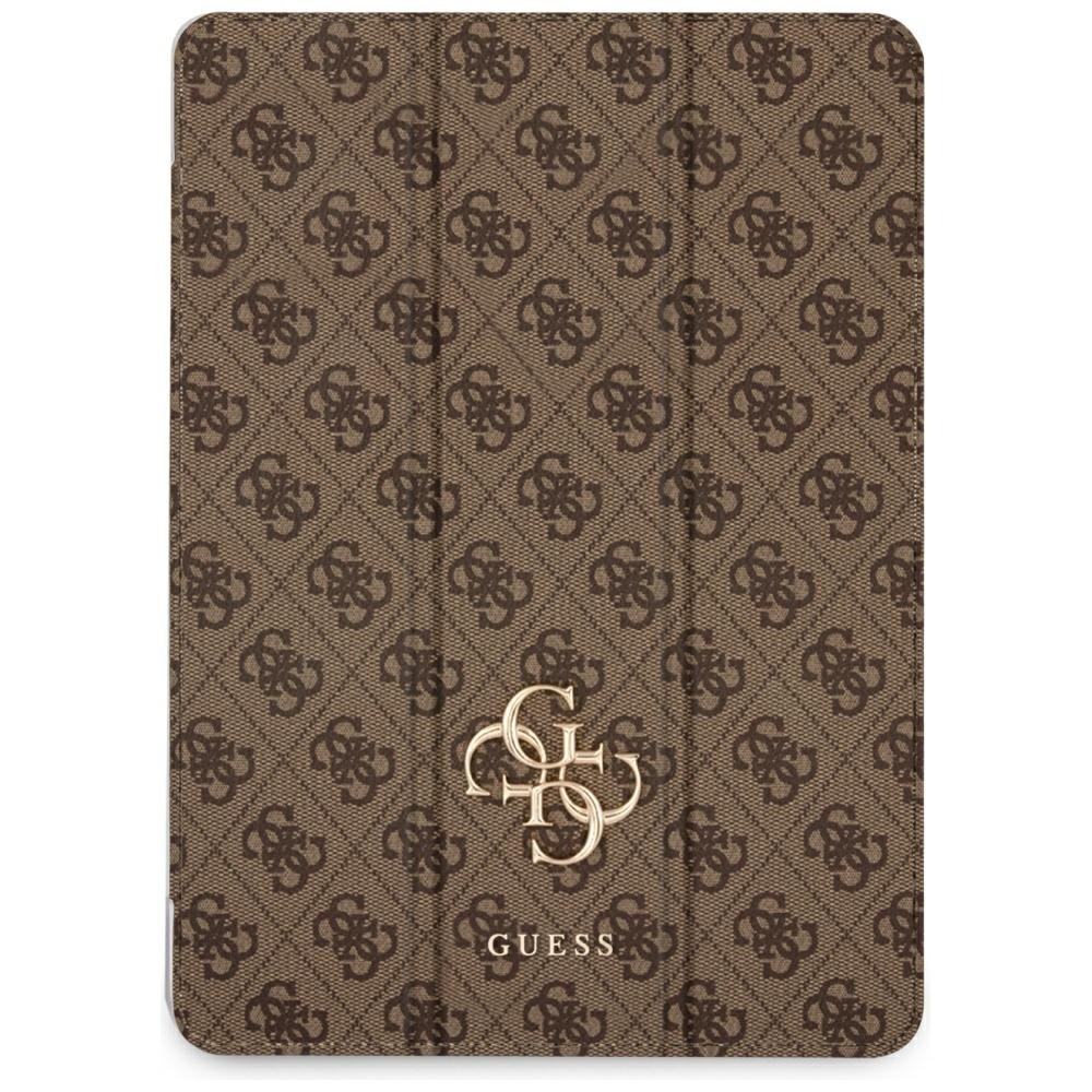 Husa pentru iPad Air 11 (2024) - Guess Magnetic 4G Big Logo (GUFC11RM24PS4SGW) - Brown