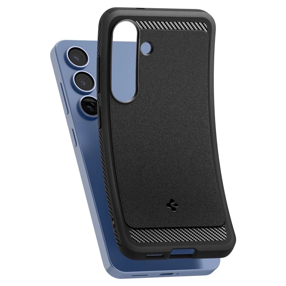 Husa, Spigen Rugged Armor Mag pentru Samsung Galaxy S25, Negru