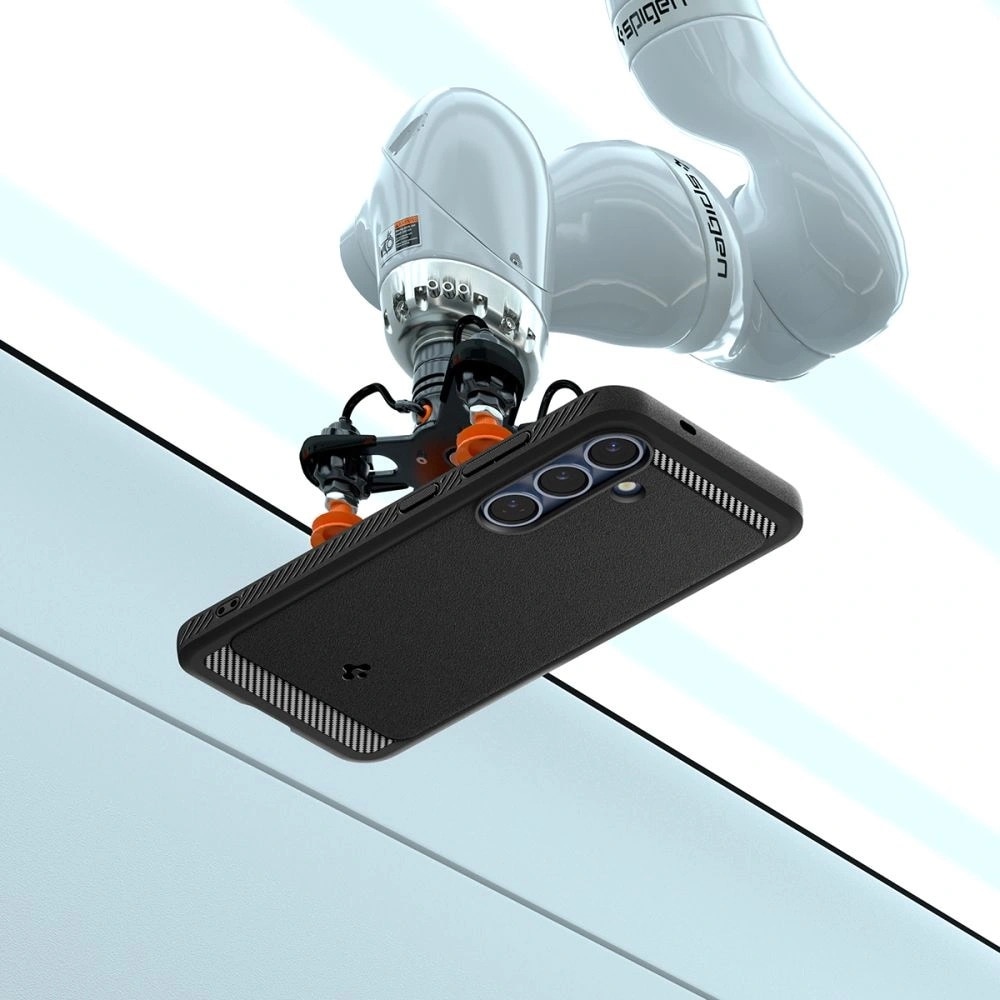 Husa, Spigen Rugged Armor Mag pentru Samsung Galaxy S25, Negru