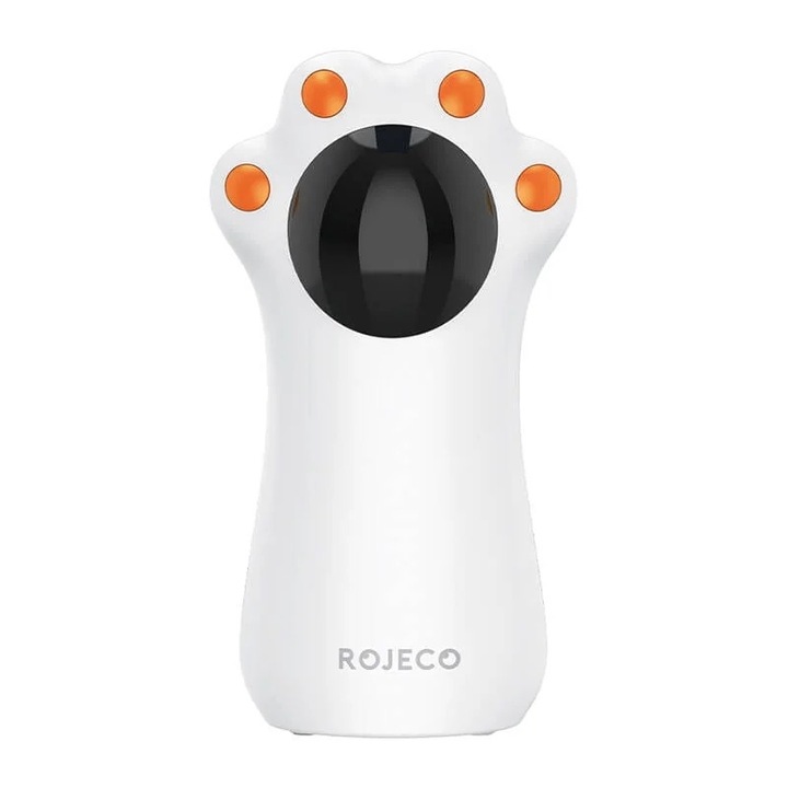 Interaktív lézeres játék macskáknak, Rojeco, mancsmodell, Gonga® White