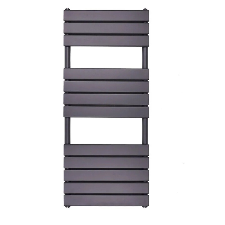 Calorifer baie MILA din Rebison, antracit, 1200x500 mm