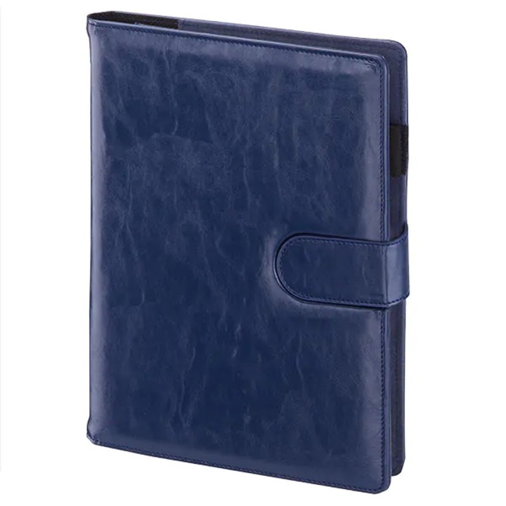 Agenda, A4, Nan, cu inchidere magnetica, albastru