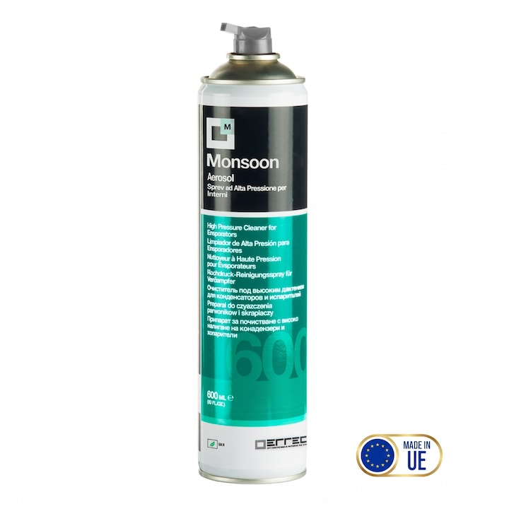 Monsoon Aerosol Mint - Spray de curatare system A/C 600ml