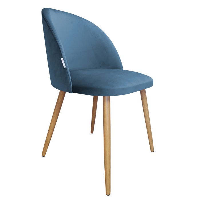 Atos Colin szék, Fém, kék színű, méretei 76x49x54cm, 1 db-os készlet.